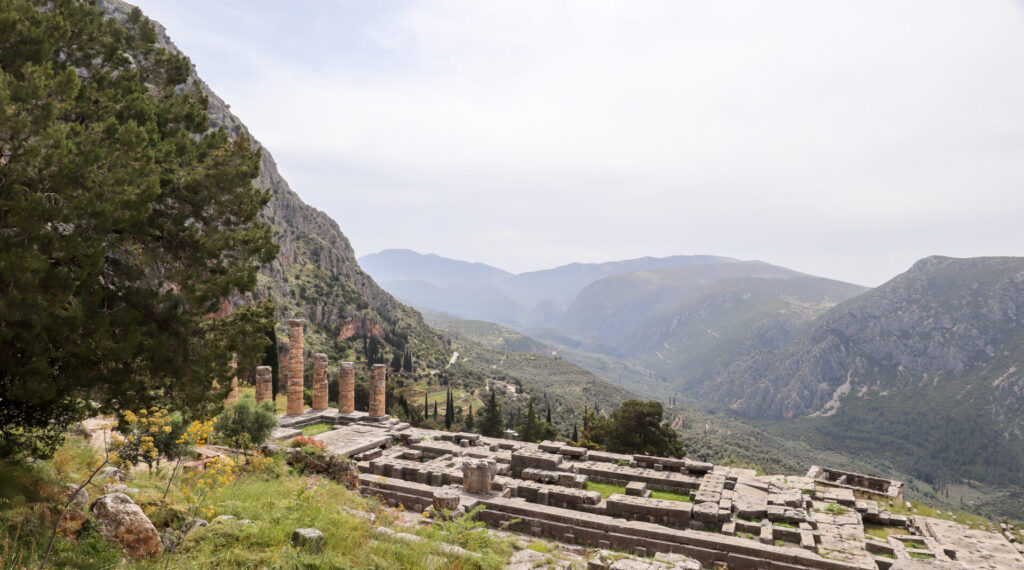 The Ancient Theater of Delphi