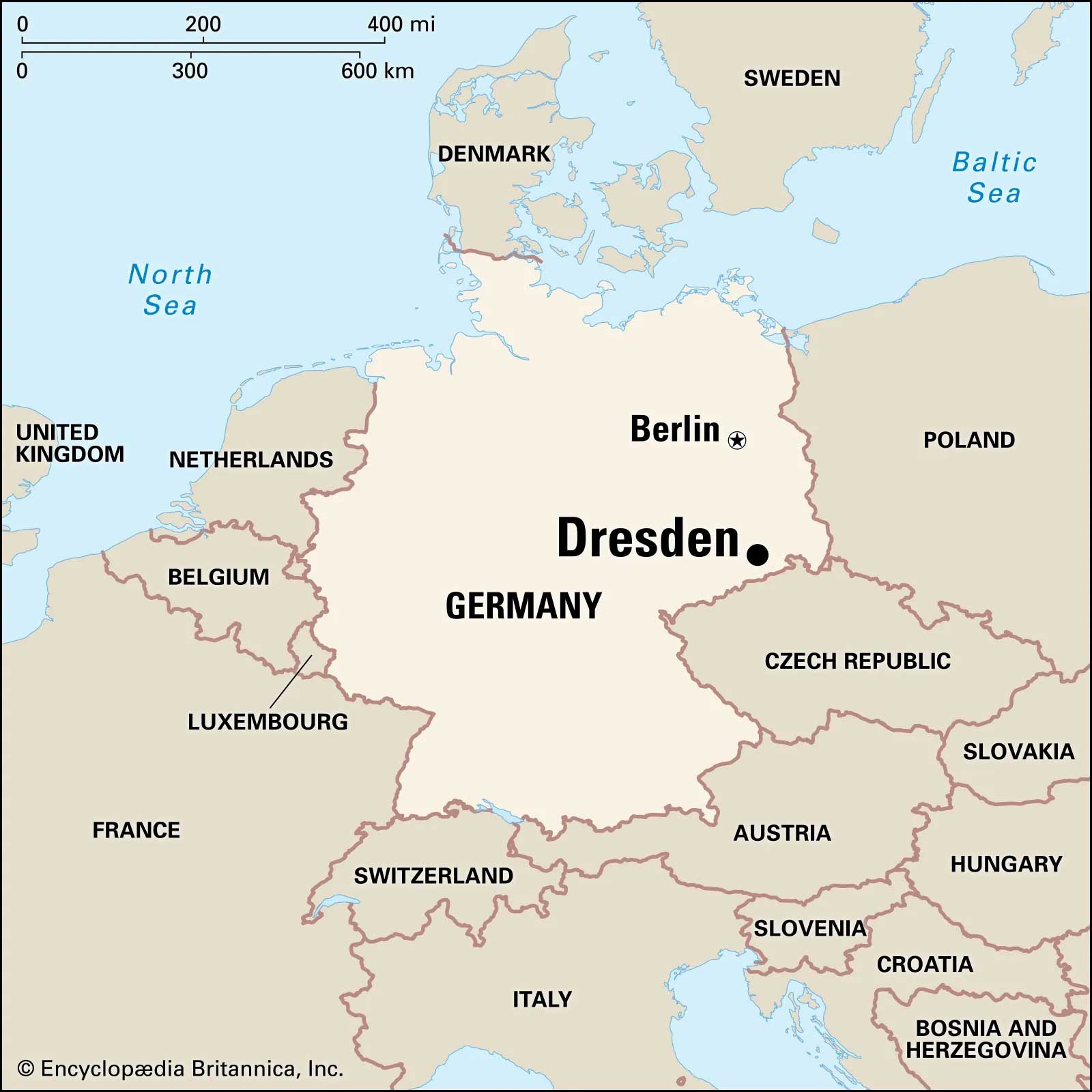 dresden germany map