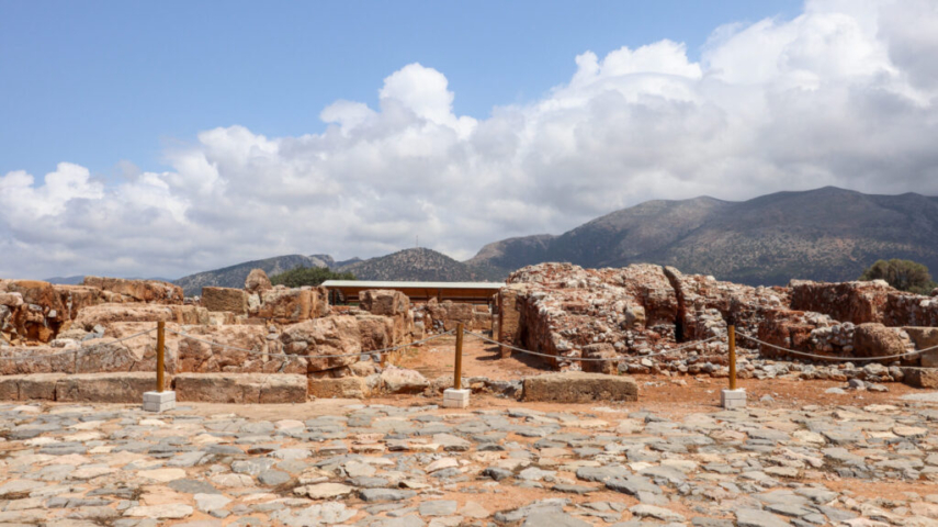 Malia Palace Archaeological Site