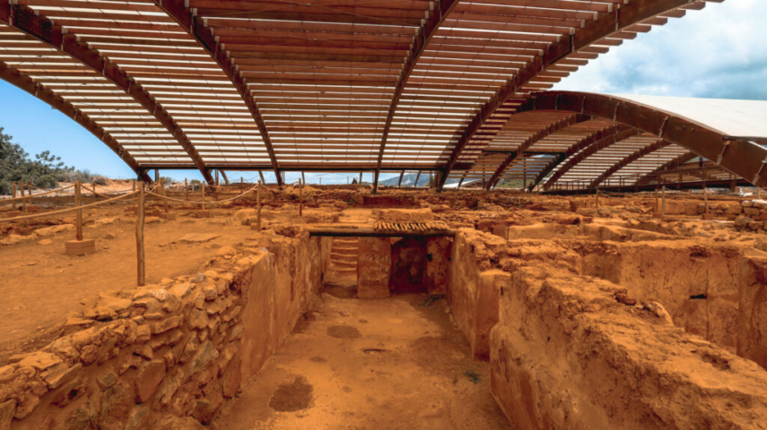 Malia Palace Archaeological Site