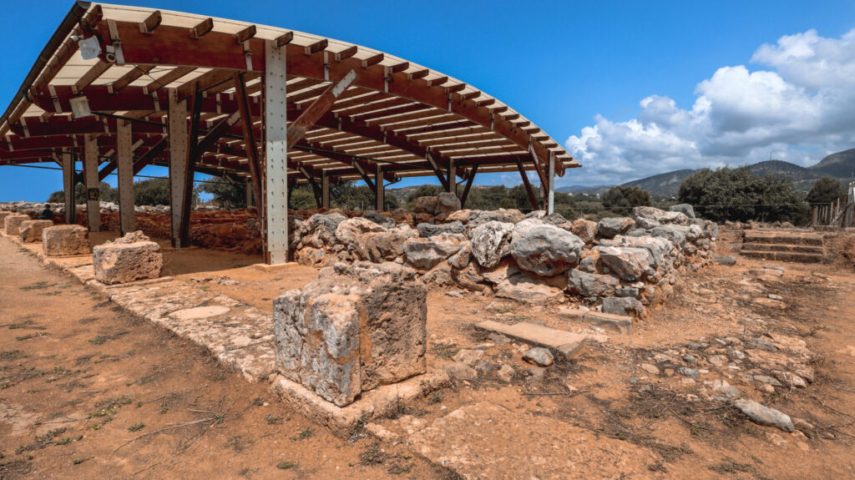 Malia Palace Archaeological Site