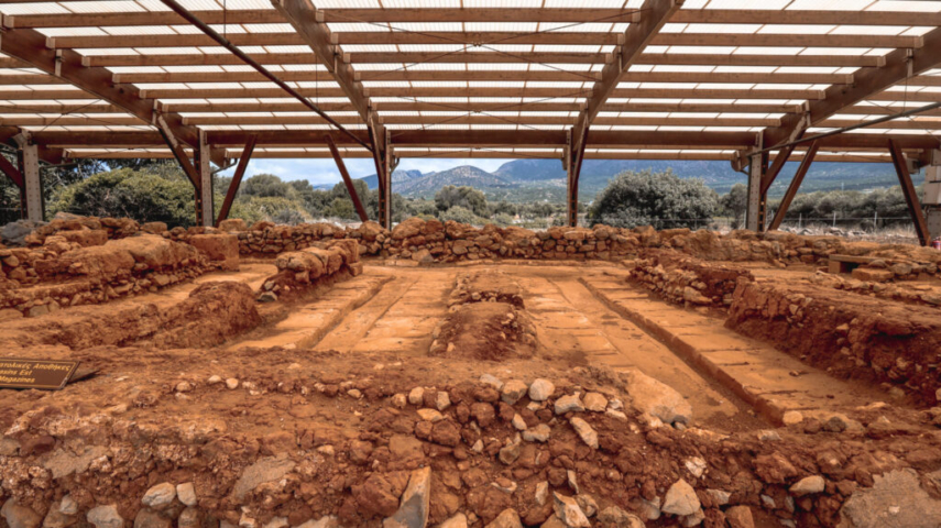 Malia Palace Archaeological Site