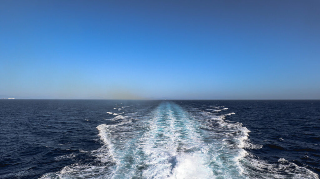 ferry to paros island