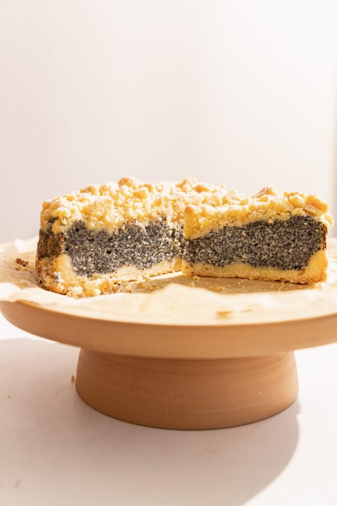 Mohnkuchen (German Poppy Seed Cake)