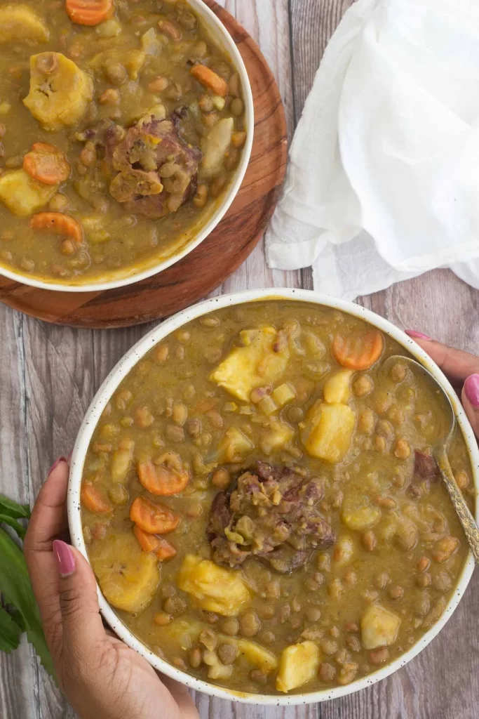 pigeon peas and dumplings