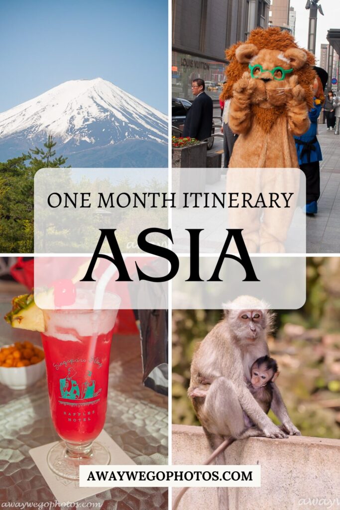 Asia Itinerary