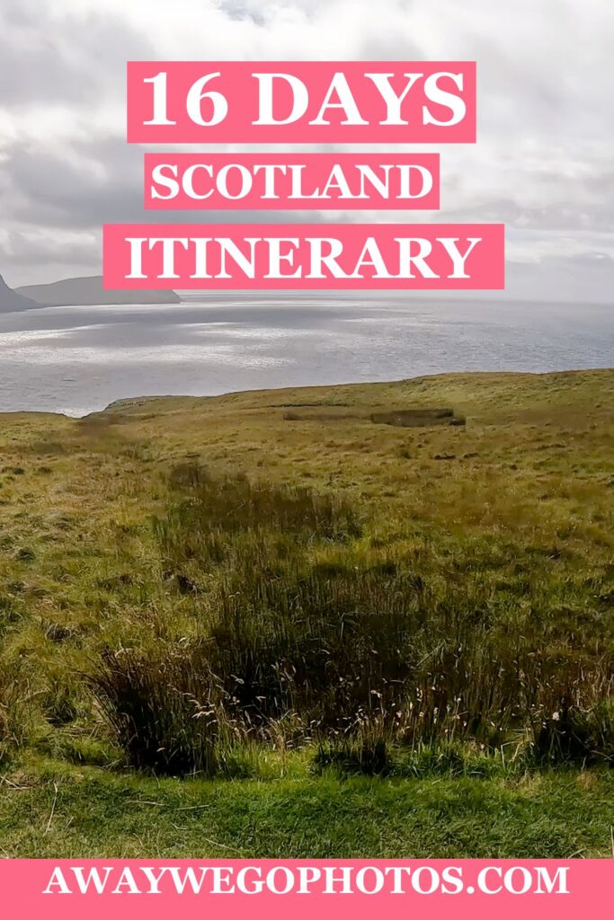 Scotland Itinerary Banner