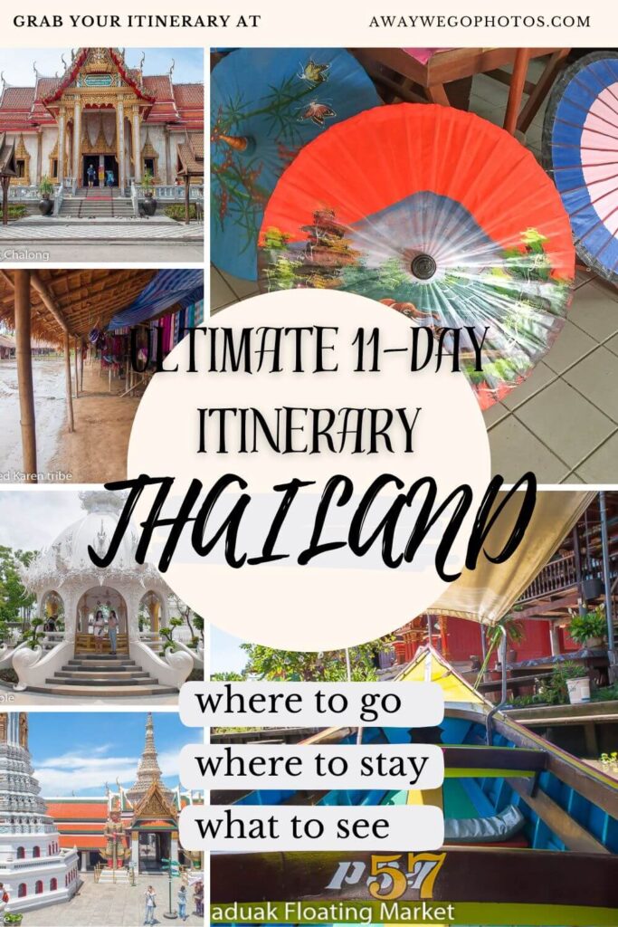Thailand Itinerary