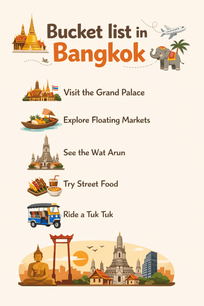 Bangkok Bucket List