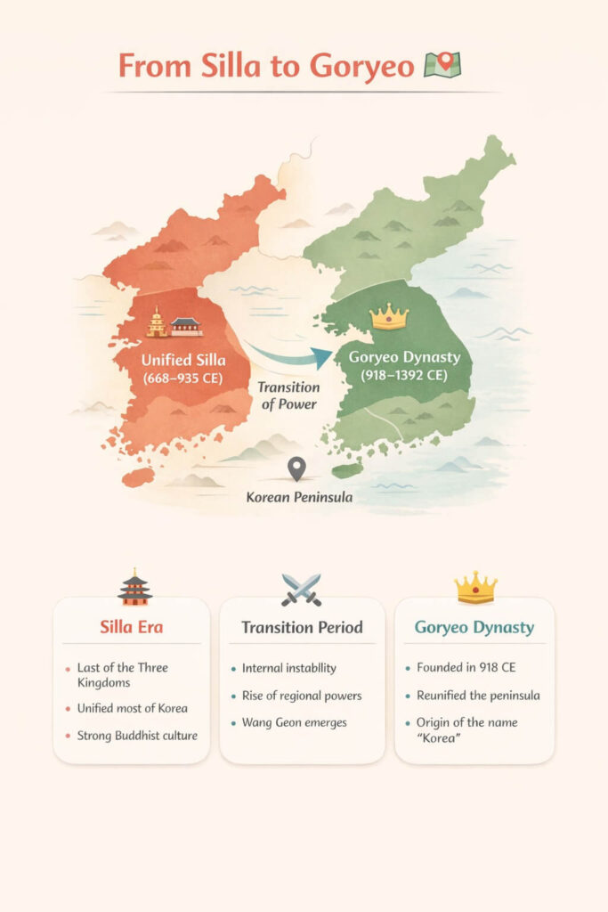 From Silla to Goryeo