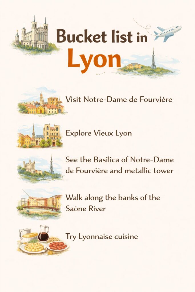 Lyon Bucket List