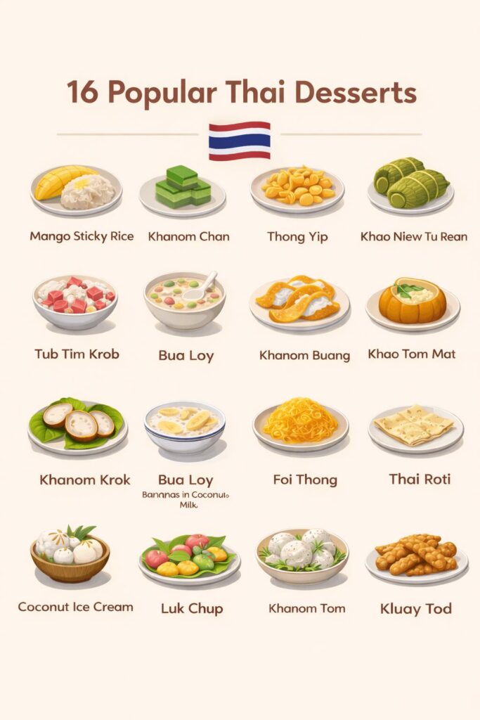 Popular Thai Desserts