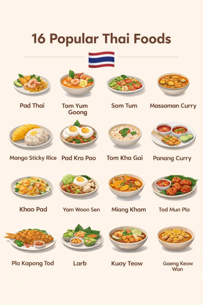 Popular Thai Foods