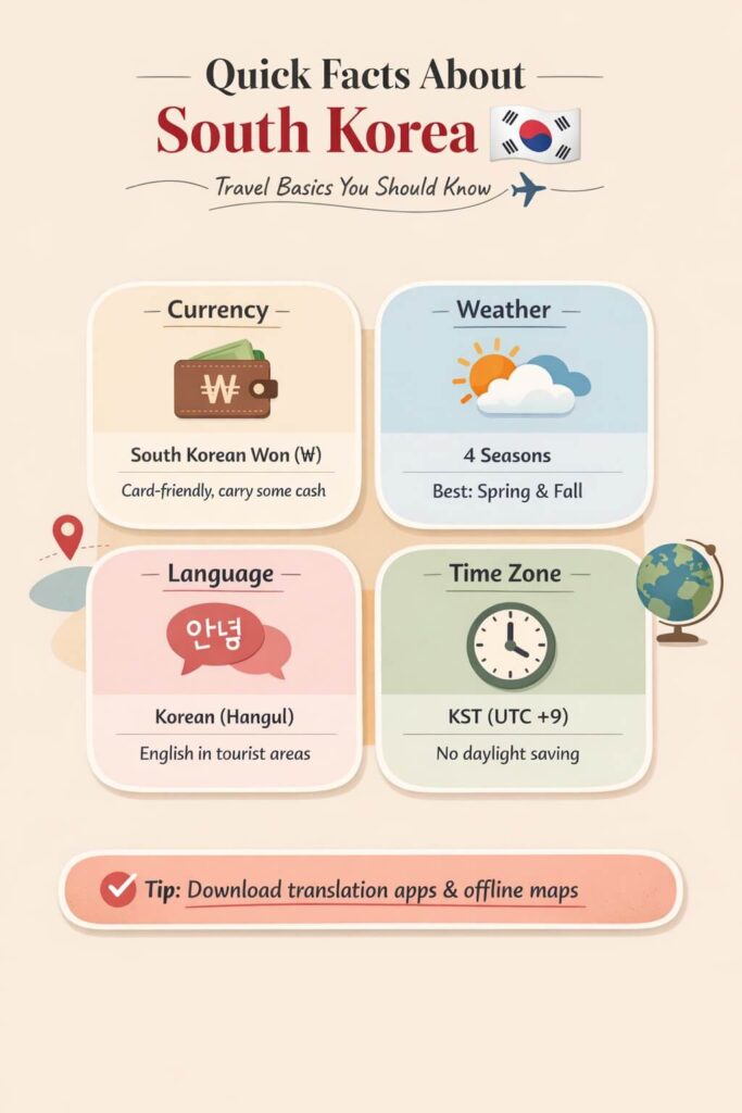 Quick Facts about South Korea