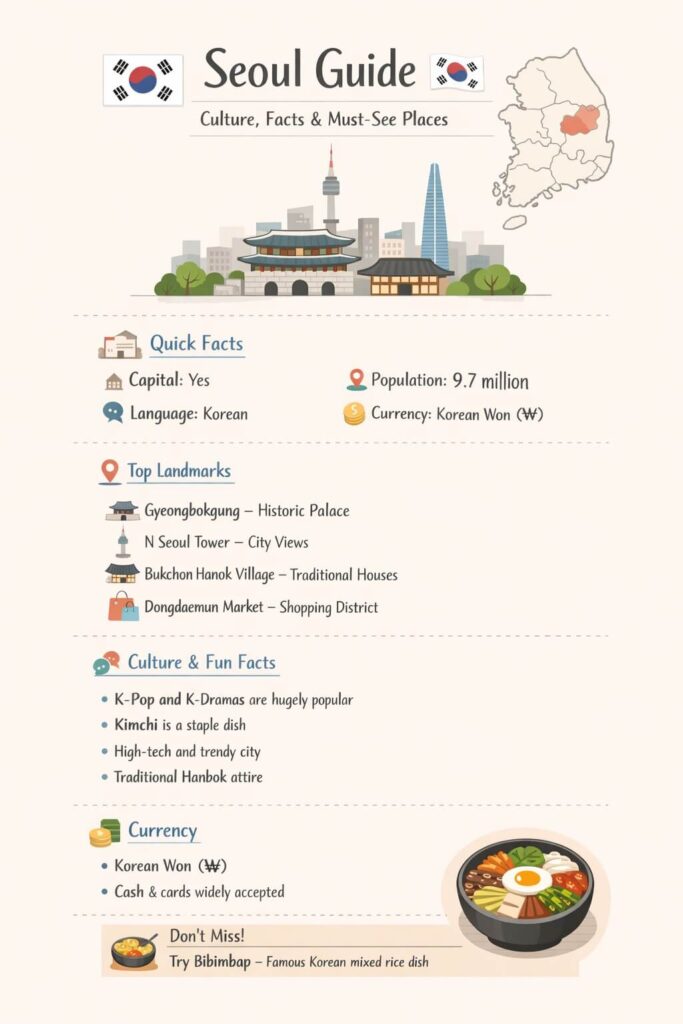 Seoul city guide and highlights