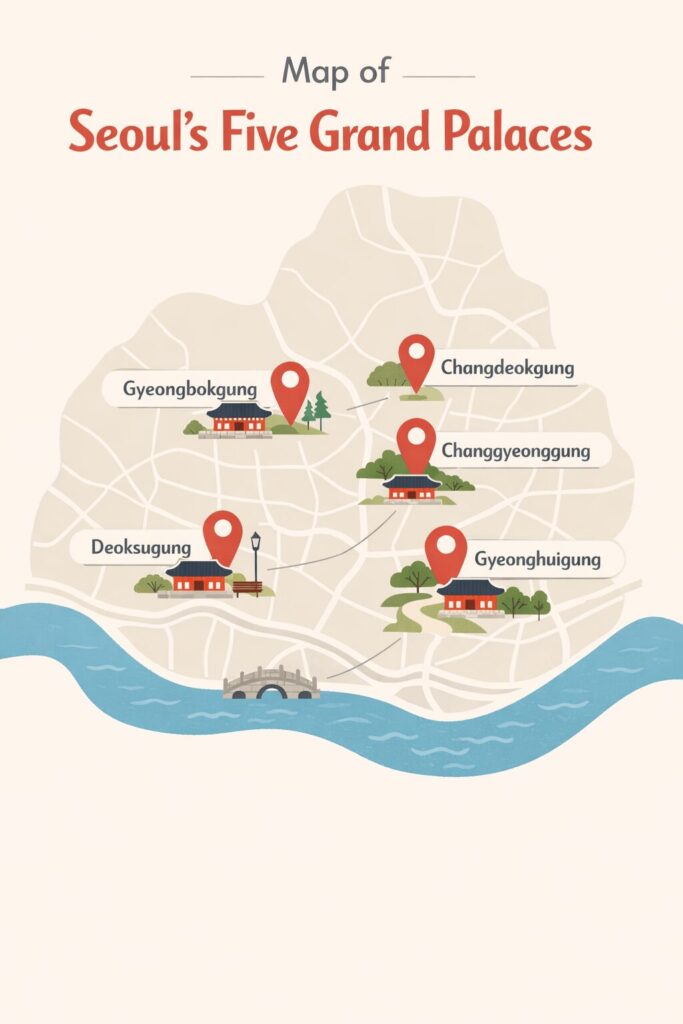 Seoul Five Grand Palces