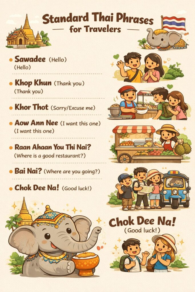 Standard Thai Phrase