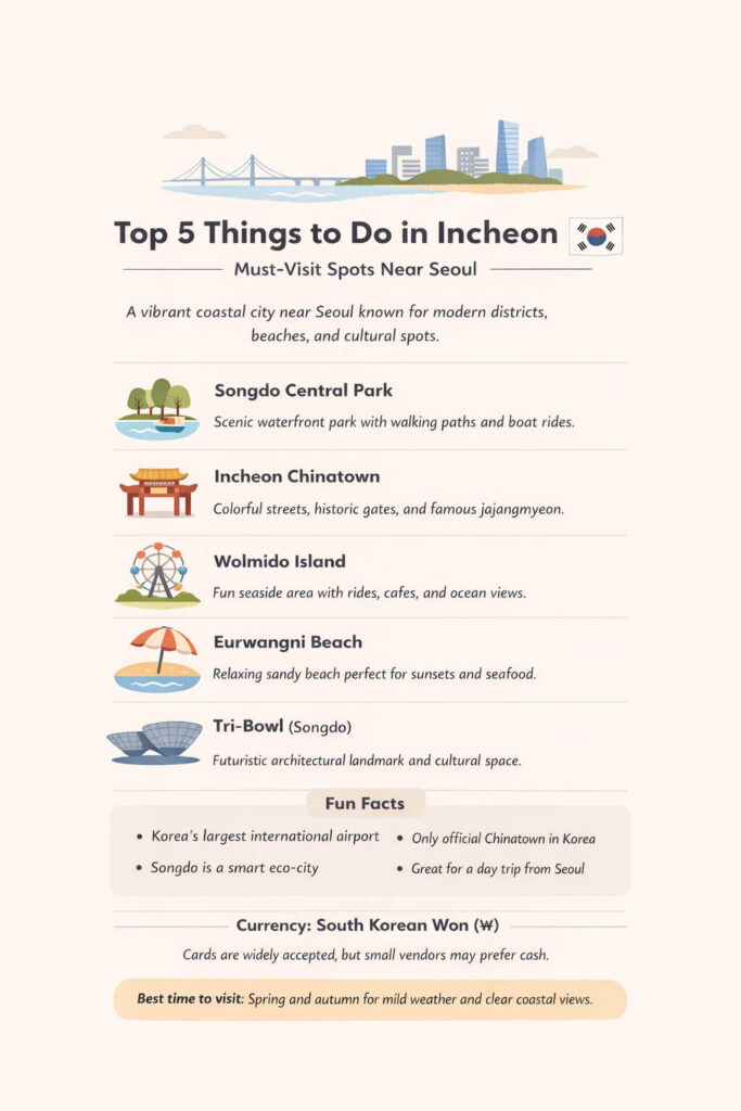 Top 5 in Incheon, South Korea