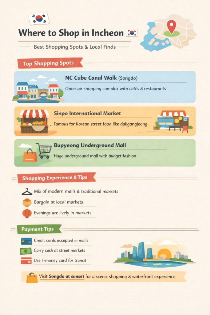 Where to Shop in Incheon