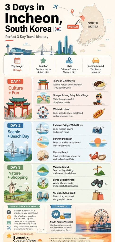 3 Days in Incheon, South Korea