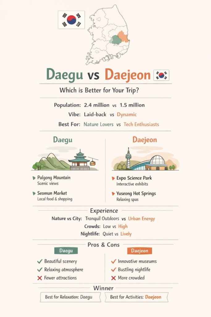 Daegu vs Daejeon South Korea