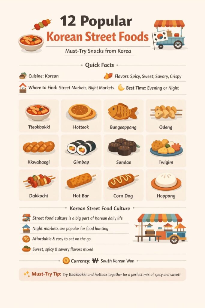 Korean Street Foods