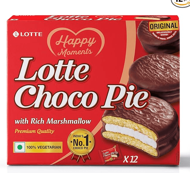 Orion Choco Pie marshmallow chocolate snack from Amazon
