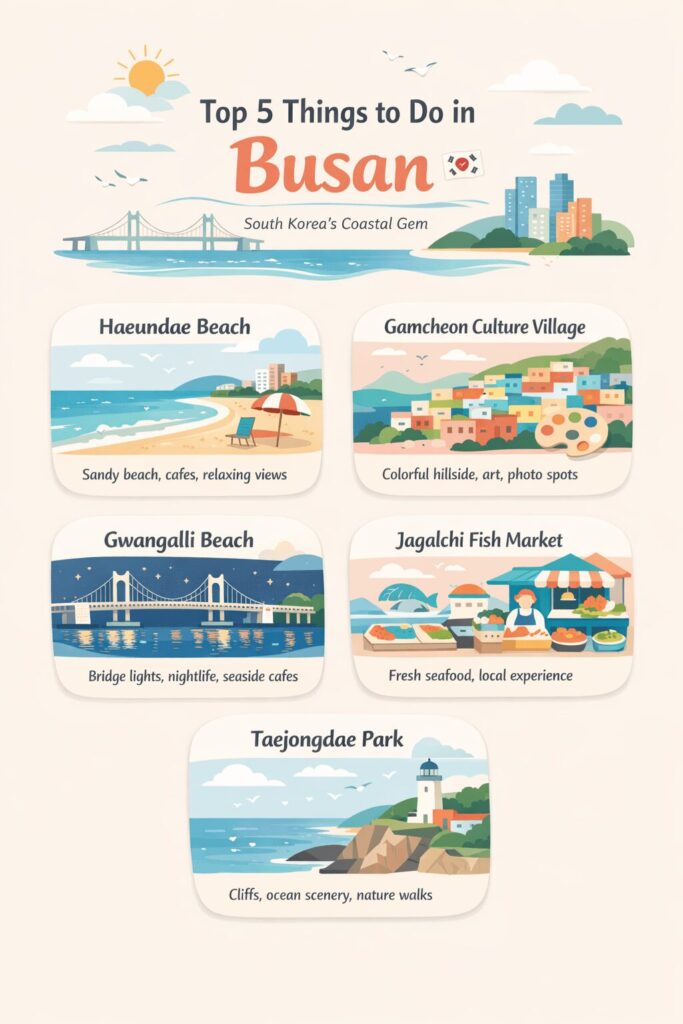 Top 5 Things to Do in Busan