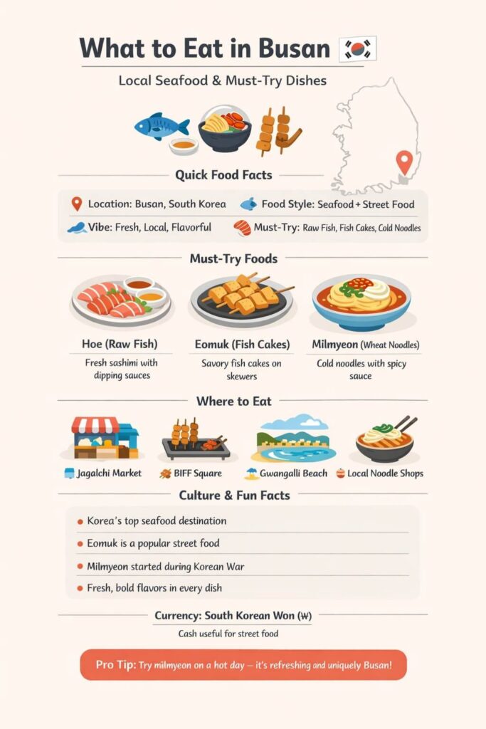 What to eat in Busan