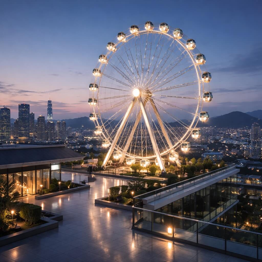 Sparkland Rooftop Ferris Wheel