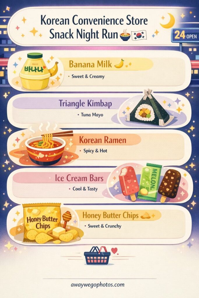 Convenience Store Snack Run