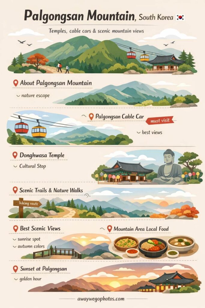Palgongsan Mountain
