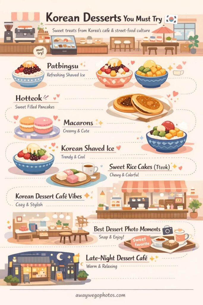 Korean desserts