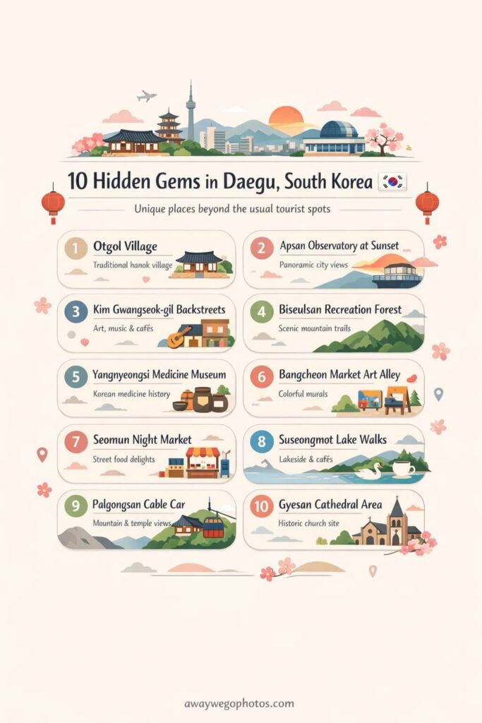 Hidden Gems in Daegu, South Korea