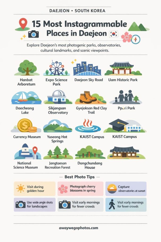 15 Most Instagrammable Places in Daejeon, South Korea