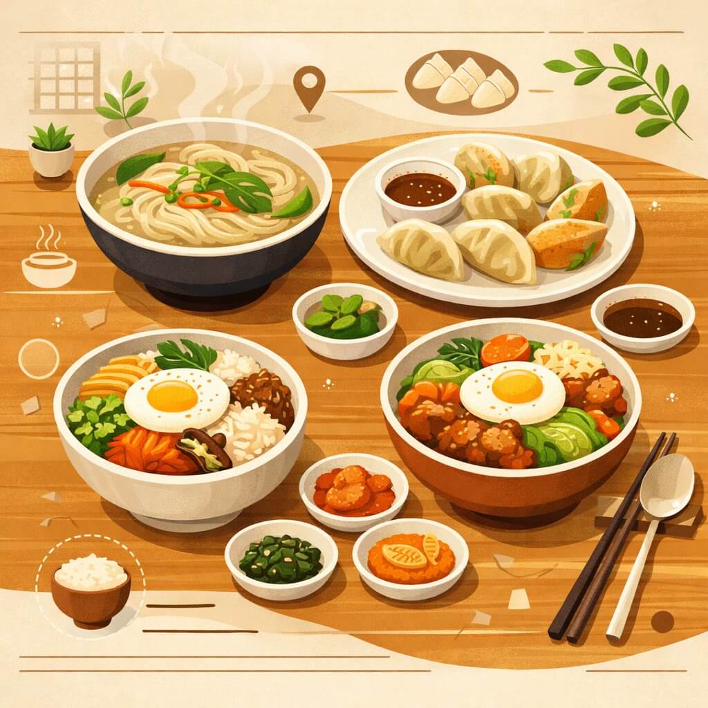 Korean brunch