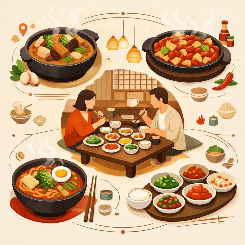 Korean comfort foods