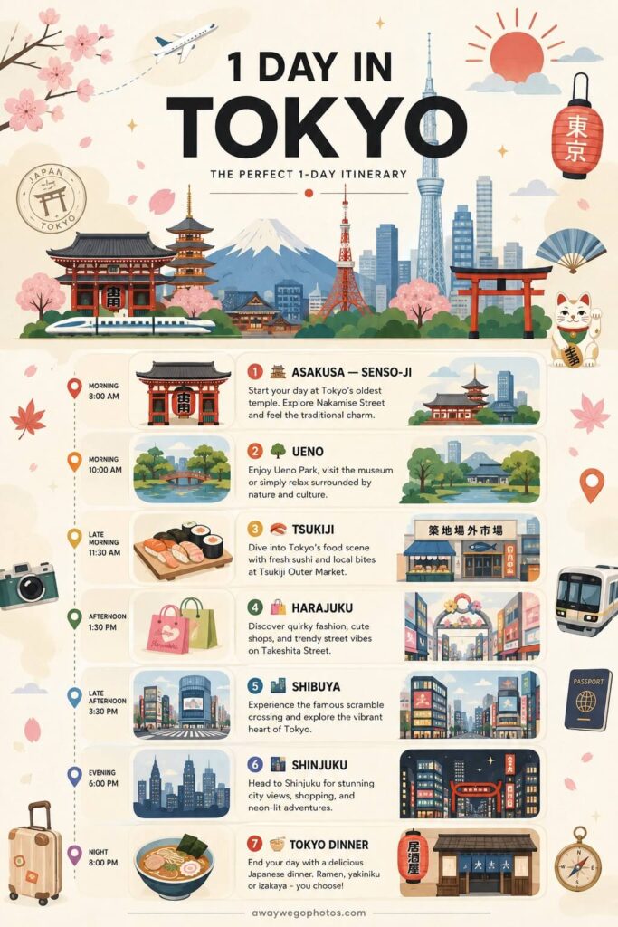 1 Day in Tokyo