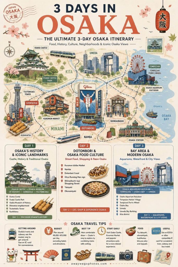 3 Days In Osaka