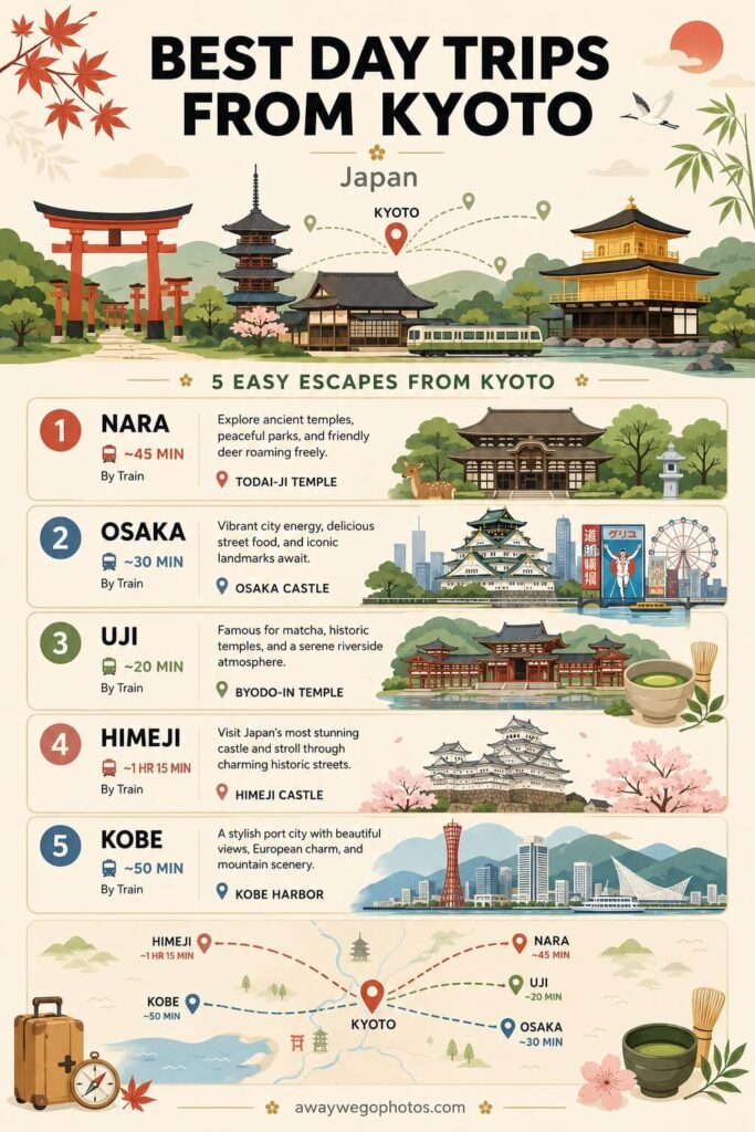 Best Day Trips from Kyoto